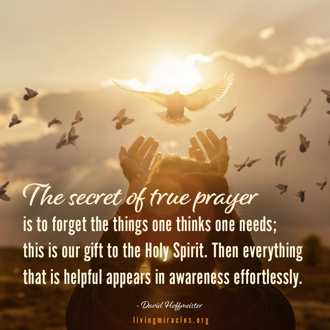 The secret of true prayer